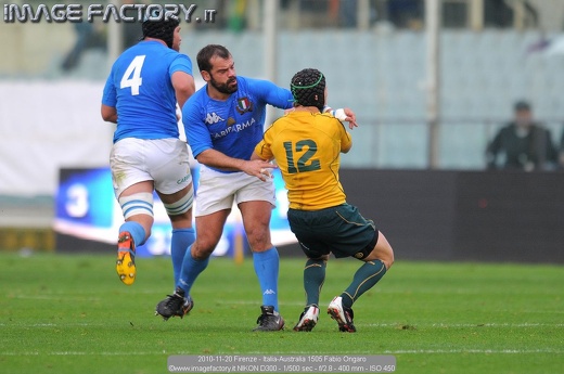 2010-11-20 Firenze - Italia-Australia 1505 Fabio Ongaro
